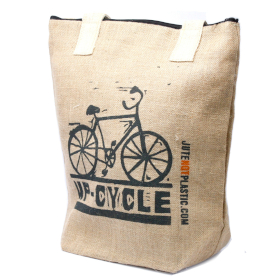 Eco Jute Bag - Up-Cycle - Click Image to Close